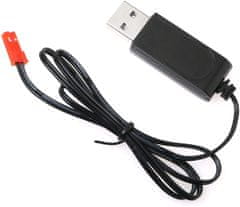 YUNIQUE GREEN-CLEAN 1 ks USB 4.8V MH Ni-CD nabíjačka JST 2P Batériový kábel Diaľkové ovládanie hračky
