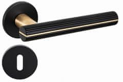 Infinity Line Capri KPRI B00 / MG00 černá - kľučka k dverám - pre izbový kľúč
