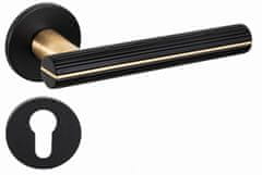 Infinity Line Capri KPRI B00 / MG00 černá - kľučka k dverám - pre cylindrickú vložku