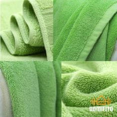 Domifito Sada 3 ks uterákov rôznych veľkostí, zelená