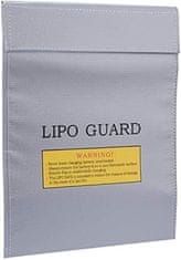 YUNIQUE GREEN-CLEAN Lipo taška Italia Lipo Guard, 23 cm x 18 cm x lipo batérie, strieborná farba