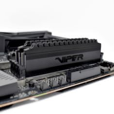 Patriot Viper 4 Blackout 16GB DDR4 3200MHz / DIMM / CL16 / Heat shield / KIT 2x 8GB