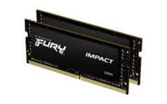 Kingston FURY Impact DDR4 32GB (Kit 2x16GB) 2666MHz 1Gx8 SODIMM CL15