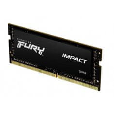 Kingston FURY Impact/SO-DIMM DDR4/32GB/2666MHz/CL16/1x32GB/Black