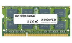 2-Power 4GB MultiSpeed 1066/1333/1600 MHz DDR3 SoDIMM 2Rx8 (1.5V / 1.35V) (DOŽIVOTNÁ ZÁRUKA)