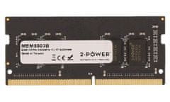 2-Power 8GB PC4-19200S 2400MHz DDR4 CL17 Non-ECC SoDIMM 2Rx8 (DOŽIVOTNÁ ZÁRUKA)
