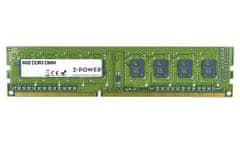 2-Power 8GB MultiSpeed 1066/1333/1600 MHz DDR3 Non-ECC DIMM 2Rx8 ( DOŽIVOTNÁ ZÁRUKA )