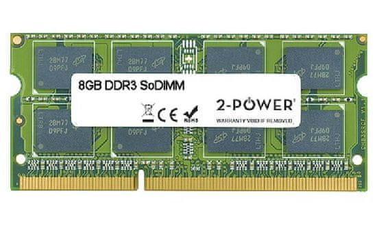 2-Power 8GB MultiSpeed 1066/1333/1600 MHz DDR3 SoDIMM 2Rx8 (1.5V / 1.35V) (DOŽIVOTNÁ ZÁRUKA)