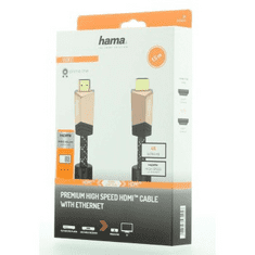 HAMA Premium HDMI kábel High Speed 4K 1,5m, Prime Line