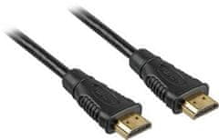 PremiumCord 4K Kábel HDMI A - HDMI AM/M pozlátené konektory 1m