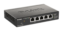 D-Link DGS-1100-05PDV2 5-port Gigabit PoE Smart Managed Switch with 1 PD port