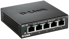 D-Link DES-105/E 5-port 10/100 Metal Housing Desktop Switch