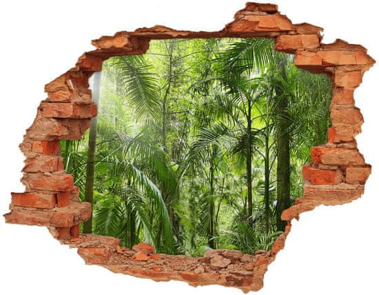 Wallmuralia.sk Fotoobraz diera na stenu Tropický les 90x70 cm