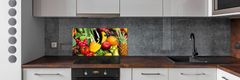 Wallmuralia.sk Panel do kuchyne Zelenina a ovocie 100x50 cm