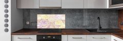 Wallmuralia.sk Panel do kuchyne Kvetinový vzor 100x50 cm
