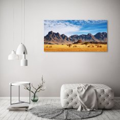 Wallmuralia.sk Foto obraz akrylový na stenu Skaly v Namíbii 100x50 cm 2 prívesky