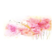 Wallmuralia.sk Foto obraz akryl do obývačky Kvety 100x50 cm 2 prívesky