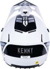Kenny prilba PERFORMANCE 23 solid černo-biela S
