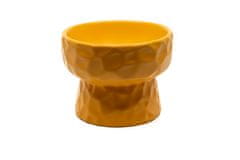 limaya vyvýšená keramická miska pre psy a mačky oranžová 12 cm