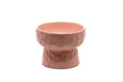 limaya vyvýšená keramická miska pre psy a mačky ružová 15,5 cm