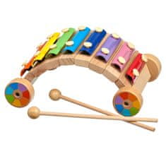 NEW BABY Dúhový xylofón - hudobný nástroj