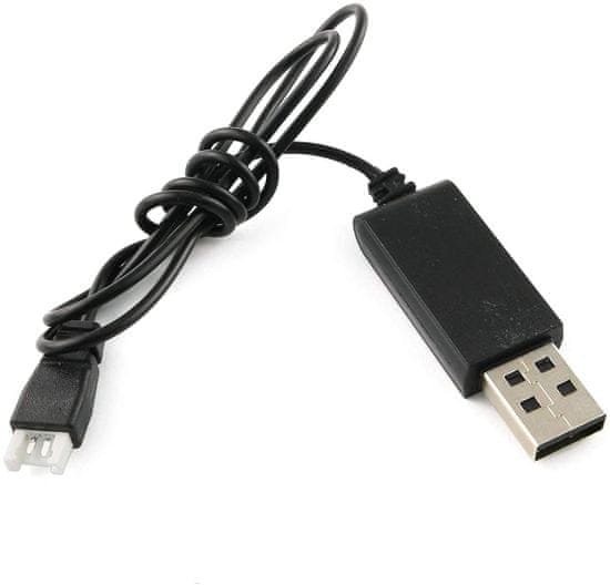 YUNIQUE GREEN-CLEAN 1 ks USB nabíjací kábel Black Syma X5C Rc Náhradné diely kvadrokoptéry