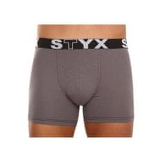 Styx 3PACK pánske boxerky long športová guma viacfarebné (U9696863) - veľkosť XL