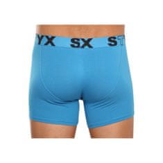 Styx 3PACK pánske boxerky long športová guma viacfarebné (U9696863) - veľkosť XXL