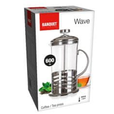 Banquet WAVE french press 0,6 litra