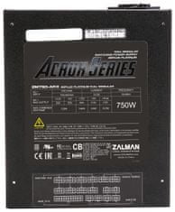 Zalman Zdroj ZM750-ARX 750W 80+ Platinum, aPFC, 13,5 cm fan, modular