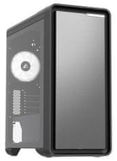 Zalman case middletower M3, bez zdroja, Micro ATX, 1x USB 3.0, 2x USB 2.0, priehľadná bočnica, čierna