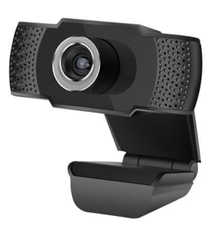 C-Tech webkamera CAM-07HD, 720P, mikrofón, čierna