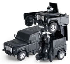 Rastar Land Rover Transformer 1:14 2.4GHz RTR - čierna