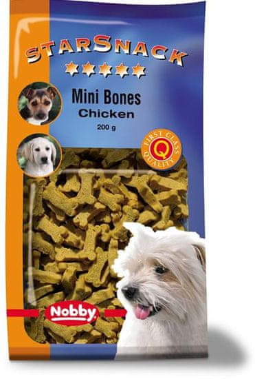 Nobby maškrta - StarSnack Mini Bones Chicken 200 g