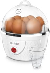Eldonex varič vajec EggMaster, BIELY