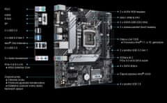 ASUS PRIME H510-A, 1200, Intel H510, 2xDDR4, mATX