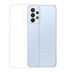 Nuvo Gumený obal na Samsung Galaxy A23 5G priehľadný
