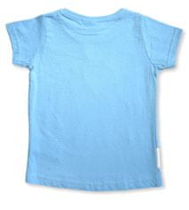 Eplusm Dievčenské tričko "Peppa Pig" - modrá 92 / 1–2 roky Modrá