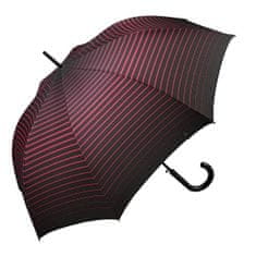 Esprit Dámsky palicový dáždnik Long AC Degradee Stripe 58648 Vivacious pink