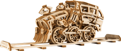 Wooden city 3D puzzle Dream Express s koľajami 220 dielov