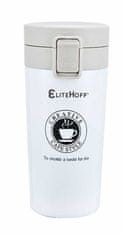 EliteHoff Termohrnček na kávu 350 ml s filtrom Elitehoff White