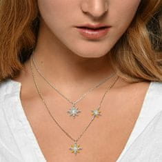 Engelsrufer Trblietavý bicolor náhrdelník s kubickými zirkónmi ERN-NSTAR-ZIBIG (retiazka, prívesok)