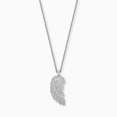 Engelsrufer Vonná sviečka 35h s oceľovým náhrdelníkom Anjelské krídlo ERJC-LILWING