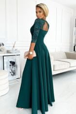 Numoco Dámske spoločenské šaty Amber zelená XXL