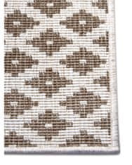 NORTHRUGS Kusový koberec Twin-Wendeteppiche 105465 Linen – na von aj na doma 80x150