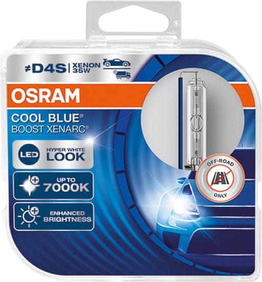 Osram OSRAM D4S 42V 35W P32d-5 COOL BLUE BOOST 7000K 2ks 66440CBB-HCB