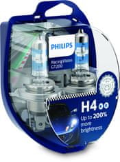 Philips Philips H4 12V 60/55W P43t-38 RacingVision GT200 2ks 12342RGTS2