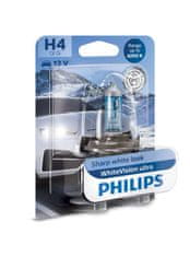 Philips Philips H4 12V 60/55W P43t WhiteVision Ultra 4200K 1ks blister 12342WVUB1