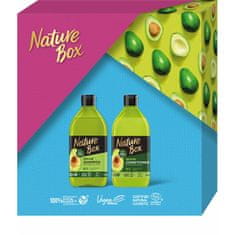 Nature Box Darčeková sada prírodnej regeneračnej vlasovej starostlivosti Avocado