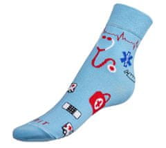 Ponožky Zdravotníctvo 2 - 43-46 - modrá